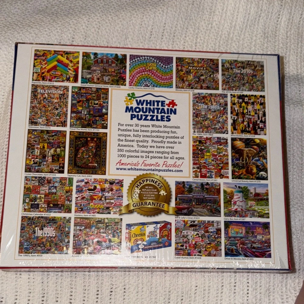 White Mountain charming puzzle